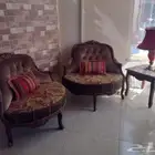 كنب مع طاولات للبيع مستعجل