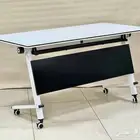 طاولات تدريب متحركة ابيض