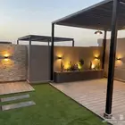 تنسيق حدائق وجلسات خارجية