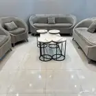 كنب 6 قطع مع 5 طاولات
