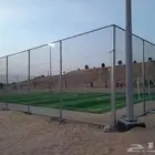 شبك معدني للملاعب الرياضيه والحدائق