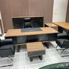 اثاث المكتبي طقم متكامل مودرن مكتب رخام فخم وصل حديثا