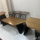 طاولات ضيافه بحاله جديده