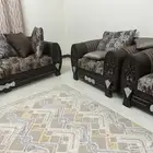 طقم كنب ثلاثيه ثنائية و2 فردي