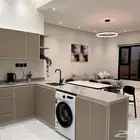 شقة ايجار جديده موؤثثه مطله على ابها