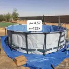 مسبح فاخر للبيع - بركة سباحة 4.57 متر وارتفاع 122سم
