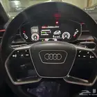 سيارة اودي A8L 2021 55tfsi قير مكينة كل شيء فيها نظيف