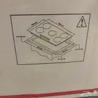 للبيع فرن سطحي خمس عيون جديد و مكيف سبيلت 24 وحده