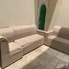 جلسة صاله صغيره مكونه من 3 قطع
