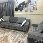 كنب صاله مع ستارة ديكور