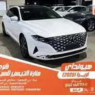 هيونداي ازيرا ابيض 2020 بنزين بطاقة جمركية وارد كوريا