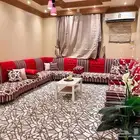 كنب وفرشة جميعها نظيفة جدا  وإستخدام قليل جدا