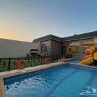 استراحة وشاليهات جديدة وفاخرة