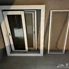 شبابيك عدد 5 مقاس 105 في 80 ومكيف سبيلت