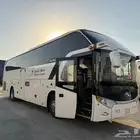 إيجار باص 50 مقعد اسبوعي وشهري وسنويا مع شركات بالرياض