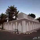 استراحة لاقينا هوم بمسبح كبير طول 19 متر واشجار وزرع