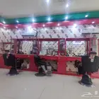 صالون حلاقة رجالي للتقبيل