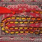 سبحة كهرمان شفاف جامبو صنف