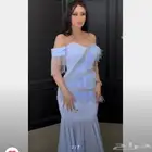 فستان فخم يهبل نفس اللون والموديل