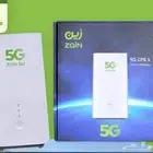 انتر نت الجيل الخامس واي فاي متنقل ذين 5Gمع موديوم مجانا