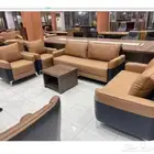 new sofa sets جديد كنب مكتبي جلد فخم مريحة حق طقم مكتب مدير