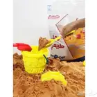 رمل طبيعي مغسول جاف ومعقم للحدائق والاستخدام الخارجي