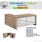 مكاتب طقم إداريه و مكاتب سكرتارية موظفين مع دولاب و كراسي