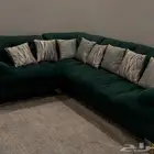 كنب مع طاولات خدمه