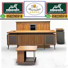 جديد مكتب طقم كامل و مكاتب إداريه حق مدير و طاولات و كراسي