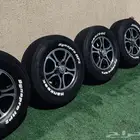 كفرات هانكوك وجنوط فراشه للبيع