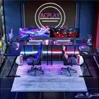 طاولات قيمنق بي سي سوني ادارية مكتبية شكل L