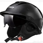 خوذه دراجة ناريه LS2 مقاس M الكميه محدوده اللون اسود لامع