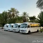 للايجار باصات كوستر هونداي 30 راكب نظيفه ومكيفه