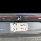 لوحه مميزه وقفل وثنائي ح ص ط 27