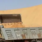 توريد. مواد. رمل أبيض سافي للشركات