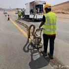 ازالة وغسيل تخطيط الطرق دهانات طرق