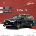 لكزس Lx570s سعودي فل سبورت 2018 صيانات وكاله
