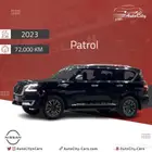 نيسان باترول بلاتينيوم V6 اسود-احمر 2023