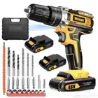 دريل كهربائي 48 فولت مع بطاريتين ليثيوم 1300 mAh