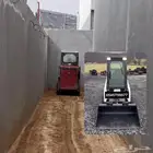 بوبكات صغير بعرض متر ببكات للايجار