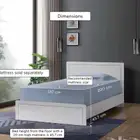 سرير جديد 120 في 200 سعر البيع 500