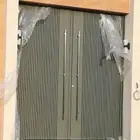 باب حديد  باب منحوت