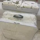 مفرش نفرين أوف وايت طقم روب تركي