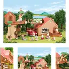 لعبة منزل سيلفيان مع جميع قطعها والأثاث الداخلي