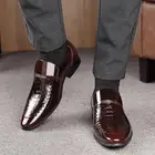 احذية ايطالية فاخرة بلون بني