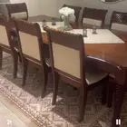 طاولة طعام 8 كراسي