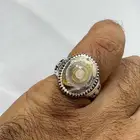 خاتم عقيق سلماني هندي (صياغة عارف)