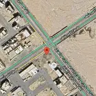 ارض تجاريه مميزه للإستثمار على شارعين تجاريين