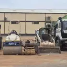 معدات و اسفلت رصاصات