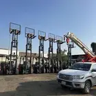 رافعه شوكيه فوركلفت سيزرلفت مان لفت للايجار Forklift
